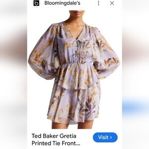 Ted Baker Gretia Lilac Dress